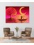 Gift Gün Batımında Balık Tutan Adam Silüet Tasarımlı Kanvas Tablo 50X70CM 1
