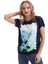 Kadın Eteği Lastikli Baskılı T-Shirt 3