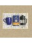 Special 250 gr & Siyah French Press & Lacivert Kupa Bardak Seti 1