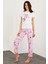 Baskılı Kısa Kol Pijama Takım 4