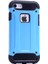 - Apple iPhone 6 Plus - Kılıf Çift Katman Zırh Tank Crash Military Kapak - Mavi - T2451 1
