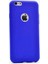 - Apple iPhone 6 Plus - Kılıf Mat Soft Premier Silikon Kapak - Saks Mavi - T1640 1