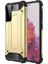 Galaxy S21 Plus Kılıf Zore Crash Zırh Silikon Kılıf Gold 1