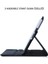 Samsung Galaxy Tab S2 T715 Dönebilen Stantlı Tablet Kılıfı - Mor 5