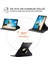Samsung Galaxy Tab S2 T715 Dönebilen Stantlı Tablet Kılıfı - Pembe 2