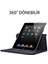 Samsung Galaxy Tab S2 T715 Dönebilen Stantlı Tablet Kılıfı - Pembe 4