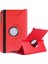 Samsung Galaxy Note 10.1 N8000 Dönebilen Stantlı Tablet Kılıfı - Kırmızı 1