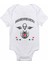 Unisex Bebek Beyaz Dayısının Yavru Kartalı Baskılı Body Zıbın 1