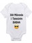 Unisex Bebek Beyaz Fb Tasarımlı Doğum Günü Baskılı Body Zıbın 1