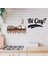 Gift Doğal Ahşap Raflı Dekoratif Fincan Askılığı ve Bi Çay Duvar Süsü-1 1