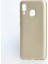 - Samsung Galaxy A30 - Kılıf Mat Soft Premier Silikon Kapak - Gold 1