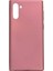 - Samsung Galaxy Note 10 - Kılıf Mat Soft Premier Silikon Kapak - Mürdüm - T9748 1
