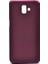 - Samsung Galaxy J6 Plus - Kılıf Mat Soft Premier Silikon Kapak - Mürdüm - T6384 1