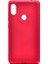 - Xiaomi Redmi Note 6 Pro - Kılıf Mat Soft Premier Silikon Kapak - Kırmızı 1