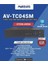 AV-TC04SM 1080P H265 Ahd 4kanal Dvr Kayıt Cihazı (Hybrid) 4