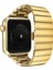 Apple Watch Uyumlu 44MM Metal Katlamalı Kordon - Gold 2