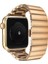 Apple Watch Uyumlu 44MM Metal Katlamalı Kordon - Rose Gold 2
