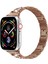 Apple Watch Uyumlu 42MM Parlak Metal Kordon - Gold 1
