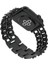 Apple Watch Uyumlu 40MM Zincir Halkalı Metal Kordon - Siyah 1