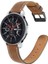 Huawei Honor Magic 2 Uyumlu 46MM 22MM Deri Kordon - Kahverengi 1