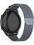Samsung Galaxy Watch Uyumlu 46MM (22MM) Metal Kordon - Gri 1