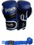 Attack 6 Boks Eldiveni Kick Boks Muay Thai Boks Eldiveni ve Bandaj Mavi Renk 2'li Set 1