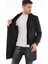 PLT8401 Dewberry Erkek Palto-Antrasit 5