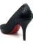 Siyah Deri Stiletto - Hazel 3