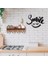 Gift Doğal Ahşap Raflı Dekoratif Fincan Askılığı ve Gülümse Duvar Süsü-2 1