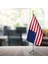 Amerika Masa Bayrağı Direksiz 15 x 22,5 cm 1