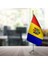 Moldova Masa Bayrağı Direksiz 15 x 22,5 cm 1