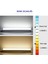 Mutfak Tezgah Işığı Cata LED Bant Armatür 4W 31,5 cm 3200K Gün Işığı 220V Mutfak Led Işık 3