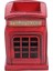 Dekoratif Metal Londra Telefon Kulübesi Kalemlik Vintage 1