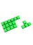 Rubber Gaming Aydınlatmalı Keycaps Set - 18 Keys Rubberized Doubleshot Key Caps (Neon Yeşil) 2