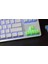 Rubber Gaming Aydınlatmalı Keycaps Set - 18 Keys Rubberized Doubleshot Key Caps (Neon Yeşil) 4