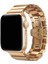 Apple Watch Uyumlu 42MM Metal Arjen Katlamalı Kordon Rose Gold 1