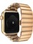 Apple Watch Uyumlu 42MM Metal Arjen Katlamalı Kordon Rose Gold 2