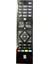 LCD Televizyon Kumandası Vestel-Seg-Regal Home Tuşlu LCD Televizyon Kumandası SX1001 1