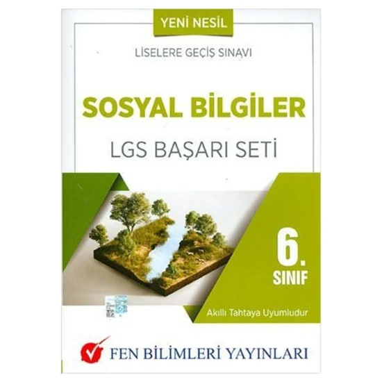 Fen Bilimleri Yayınları  6.Sınıf Sosyal Bilgiler LGS  Başarı Seti