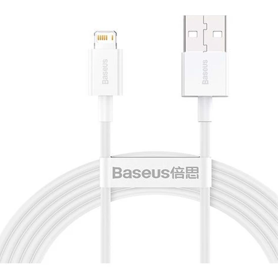 Baseus Superior Series USB To Lightning Lightning Hızlı Şarj Kablosu 1 mt 2.4A CALKYS-A02