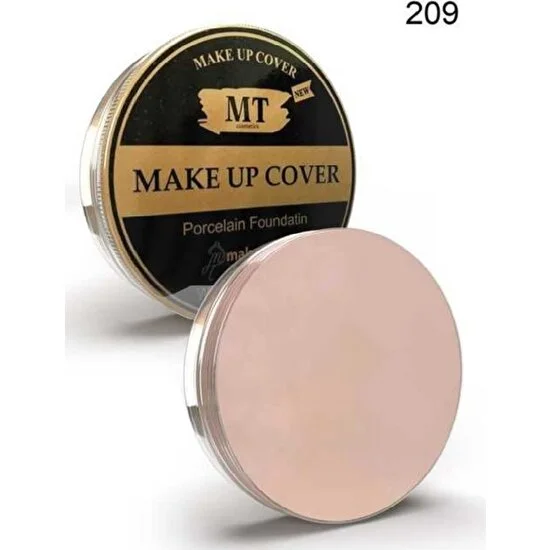 mt Make Up Cover Porselen Fondöten Kapatıcı 209