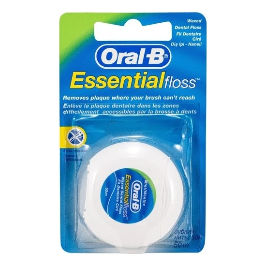 Oral-B Essential Floss Naneli Diş Ipi 50 M