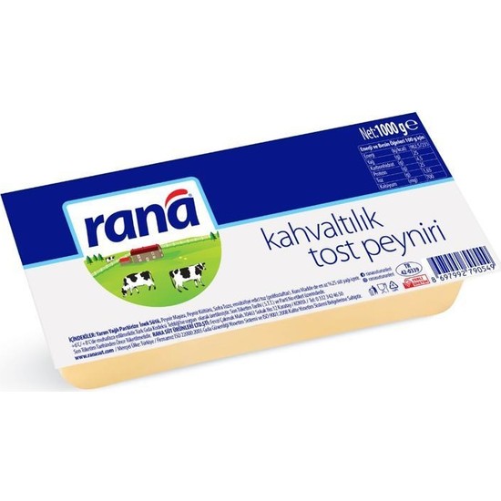 Rana Kahvaltılık Tost Peyniri 1kg
