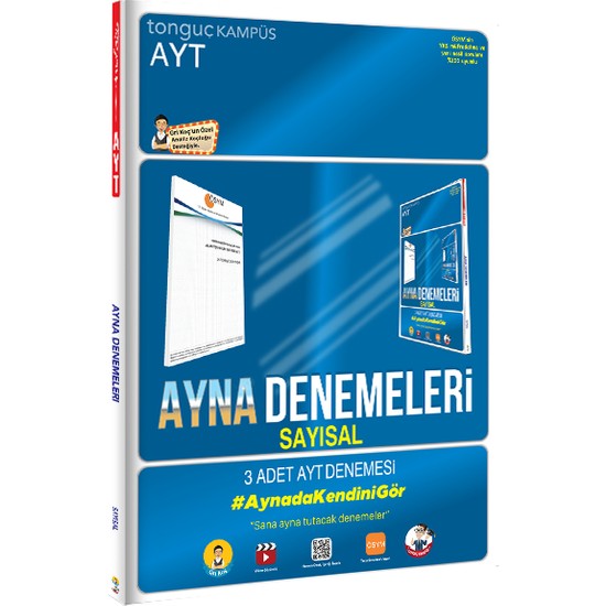 Tonguç AYT Ayna Denemeleri-Sayısal Ekitap İndir | PDF | ePub | Mobi