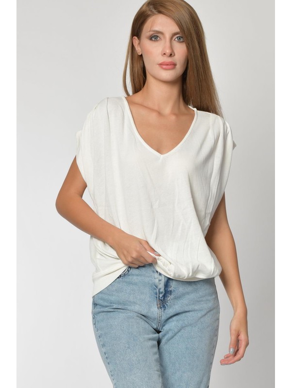 White S discount 74% WOMEN FASHION Shirts & T-shirts Combined Kaporal blouse 