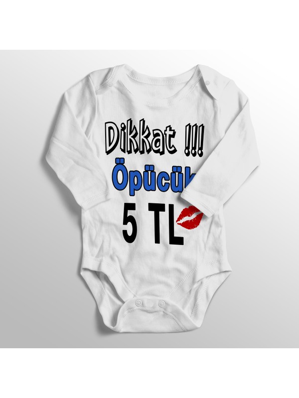 Birdunyahediye Dikkat Opucuk 5 Tl Baskili Bebek Zibin Body Fiyati Birdunyahediye Dikkat Opucuk 5 Tl Baskili Bebek Zibin Body Fiyati
