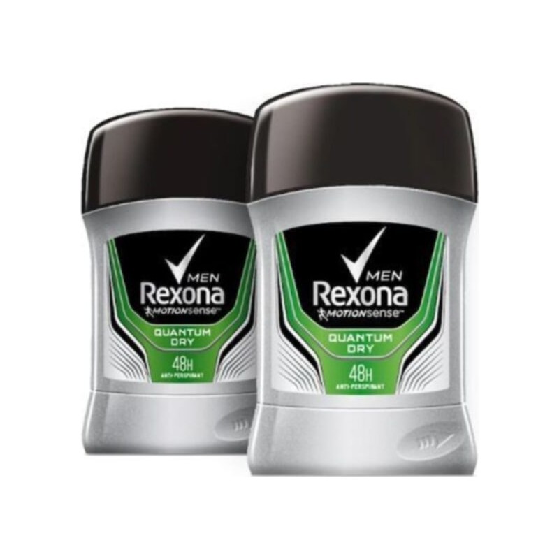 Rexona Quantum Dry Erkek Stick Deodorant 50 ml * 2 Adet