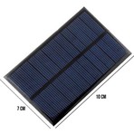 POLAXTOR Güneş Enerji Paneli Solar 6V 1.5W Polikristal 10X7 CM Verimlilik ile Enerji Üretimi