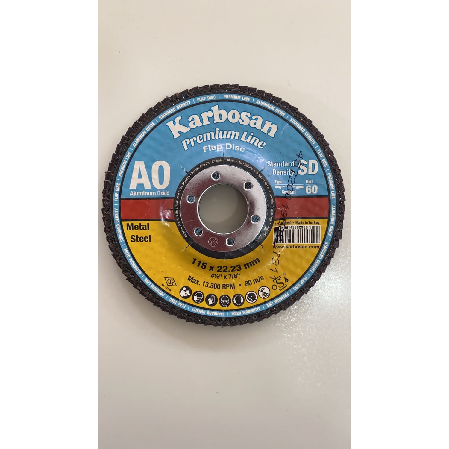 Karbosan Ao Prem. Line Flap Disk 115X22,23MM 60 Kum (10 Fiyatı