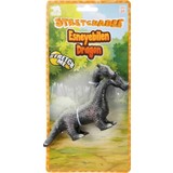 Sunman Ejderha - Esneyebilen Streç Çift Başlı Dragon - J7617R-SİYAH